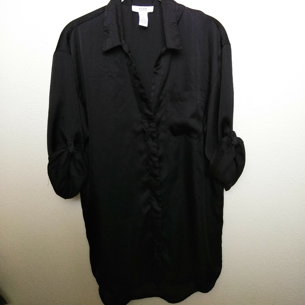Alfani Intimates Small Button Down blouse